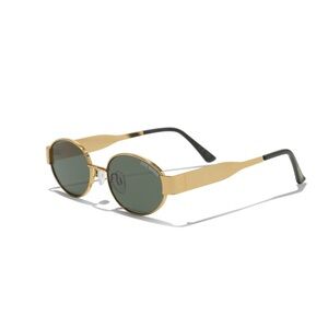 Steve Madden Gold and Black Misties Sunglasses